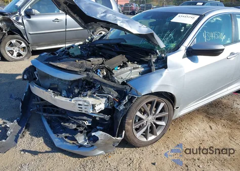 2020 Honda Civic Ex-L из США, поврежденный, VIN 19XFC1F7XLE006654